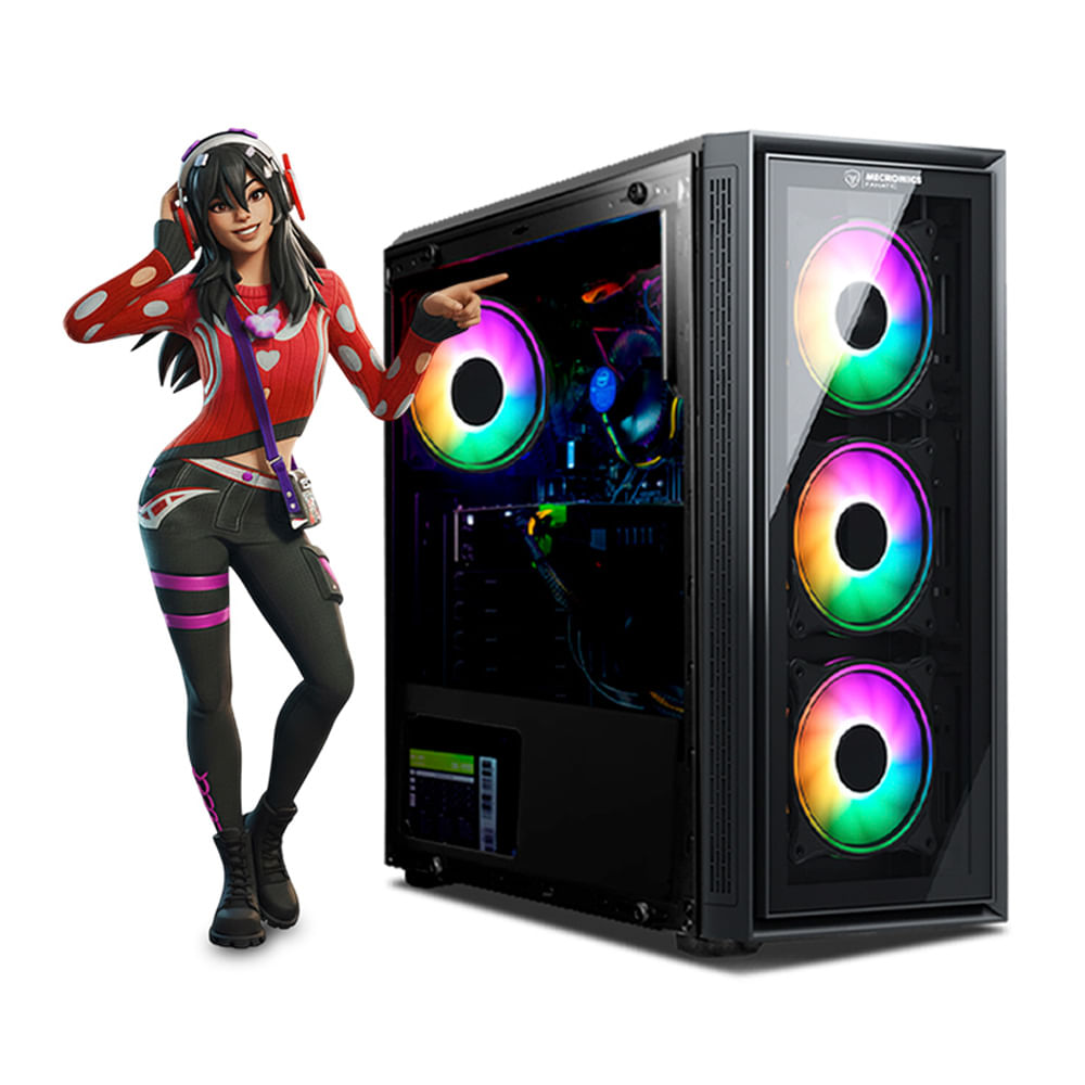 CPU GAMER RYZEN 5 5500X3D 32GB 1TB RTX5050 8GB RED MI PC LISTA - MIPCLISTA COMPUTADORA