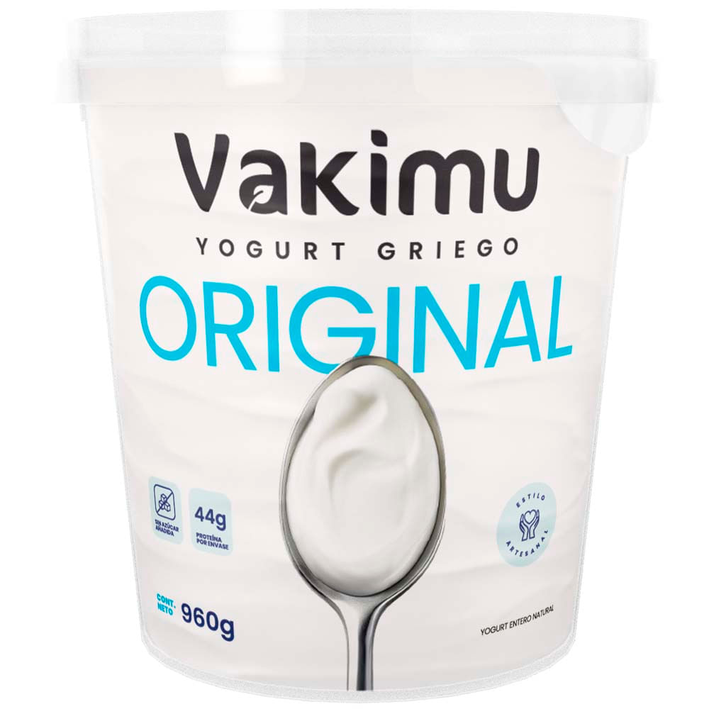 Yogurt Griego VAKIMU Original Pote 960g