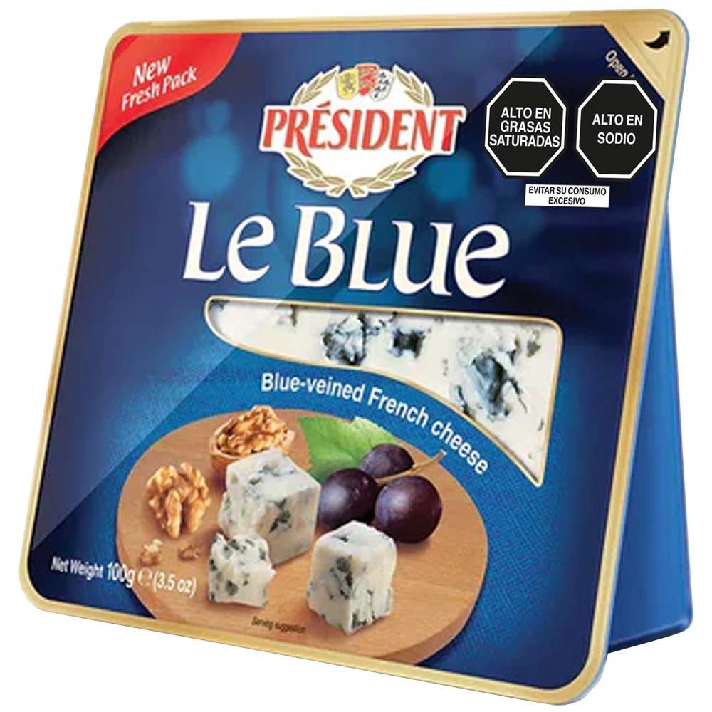 Le Blue Queso Azul PRESIDENT Paquete 100g