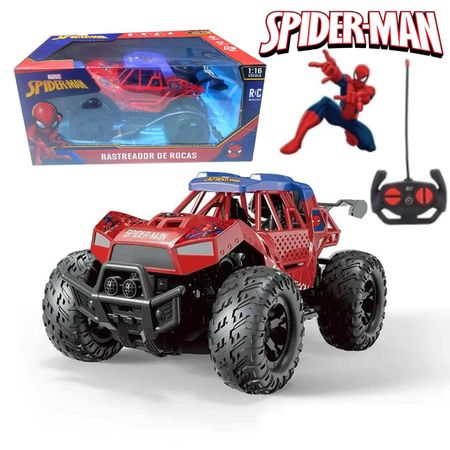 Juguete Carro Rastreador de Rocas SPIDER-MAN con Control SBY162-1A