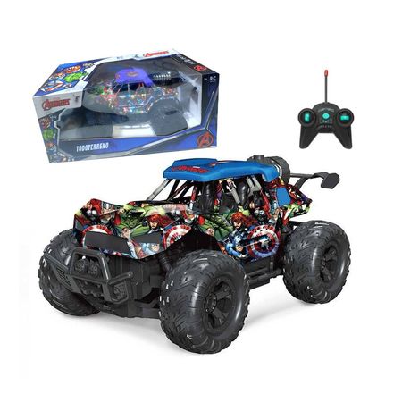 Juguete Carro Todo Terreno los Vengadores con Control Remoto SBY163-5A