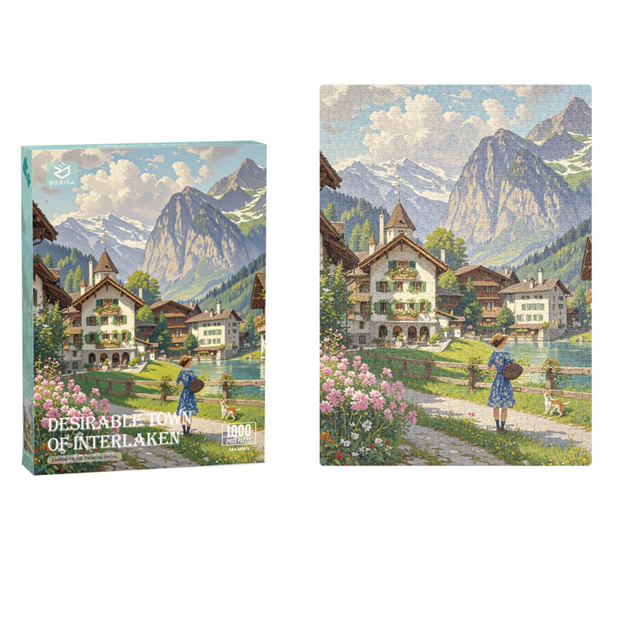 Rompecabezas 1000pc BP-110 HUAYUAN