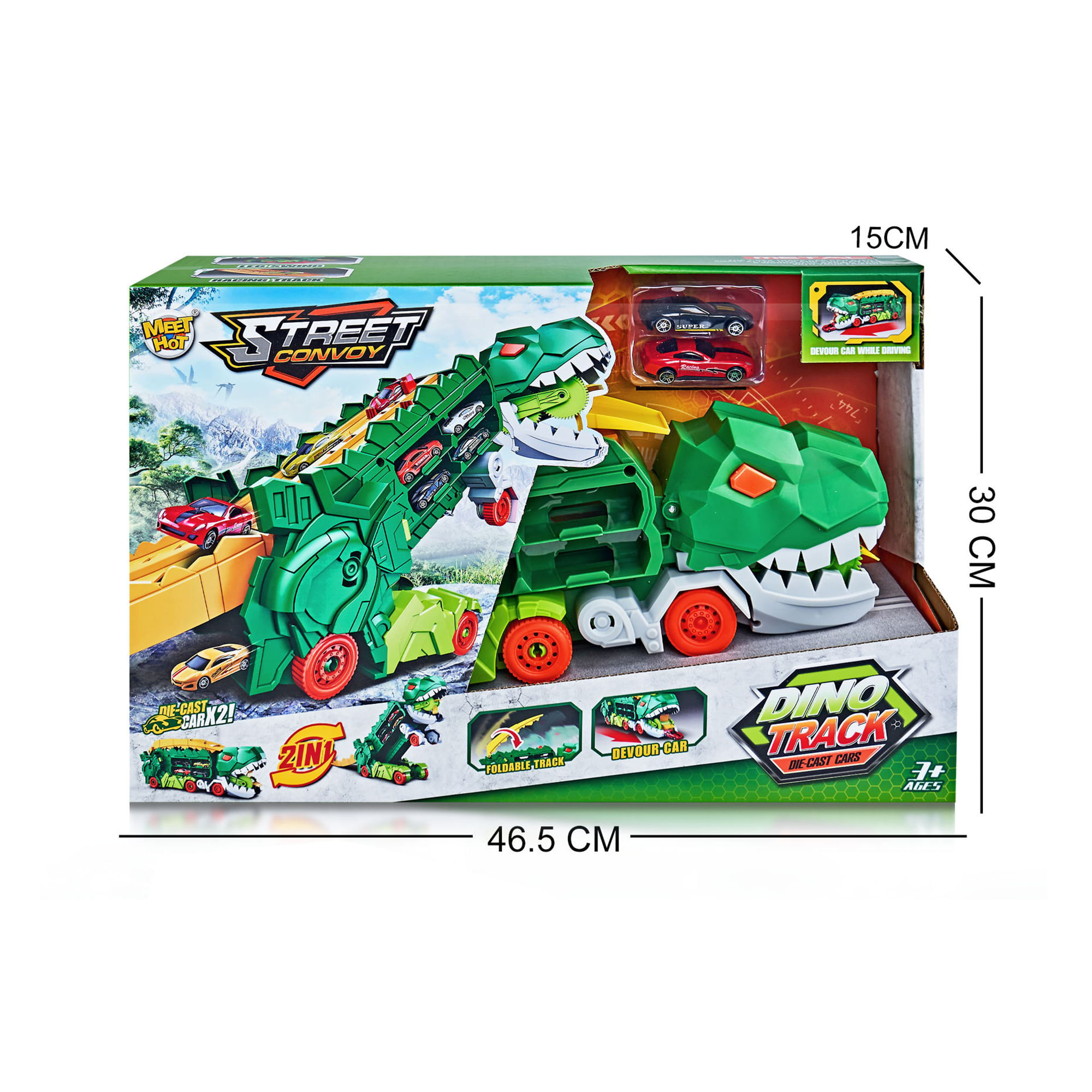 Dino Transportador Verde MH-178 BRIGHT