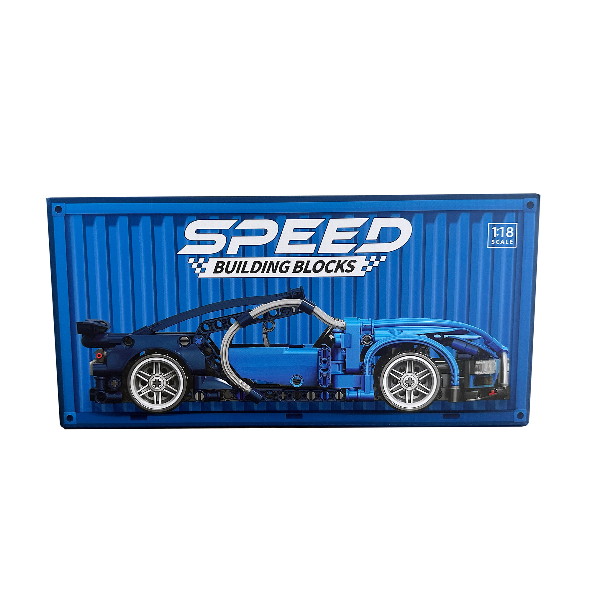 Bloques Carro Dep Baúl Azul 9055-5 BRIGHT