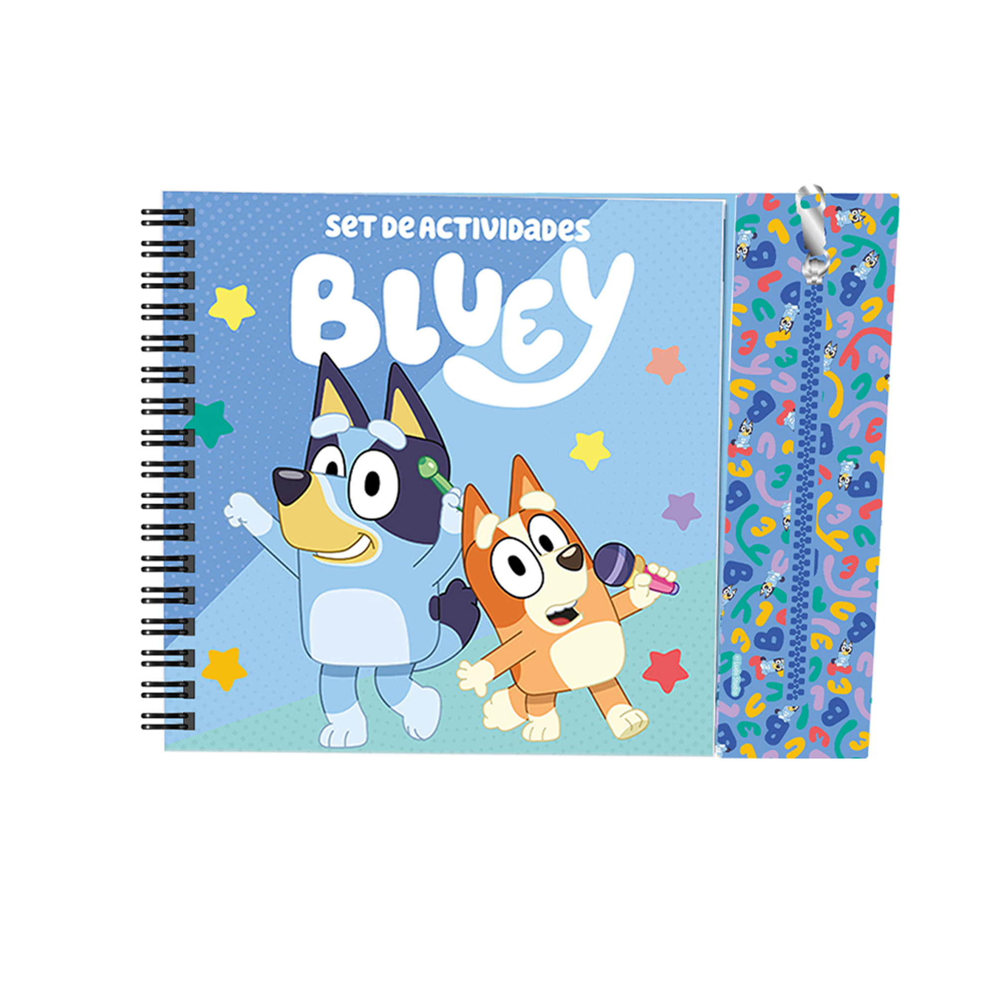 Set para colorear con anillo Bluey 6 plumones ARTESCO