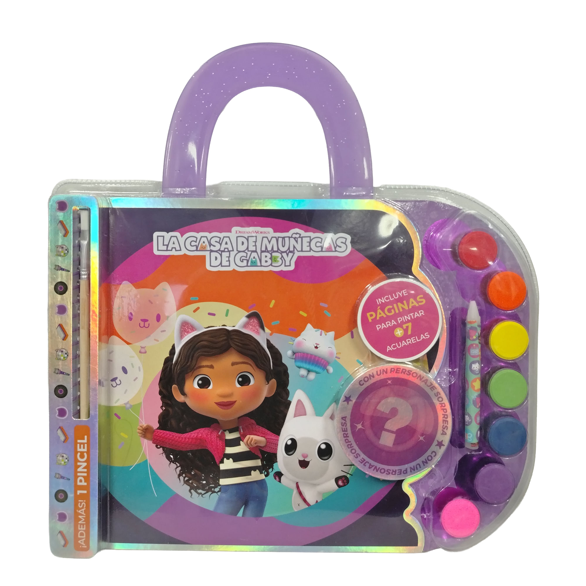 Libro de acuarelas Gabby’s Dollhouse ARTESCO