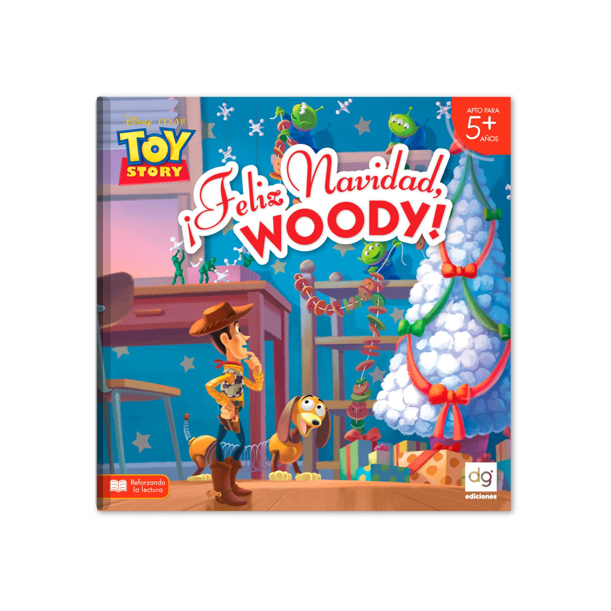 Libro Disney Feliz Navidad Woody DISTRIBUIDORA GRÁFICA