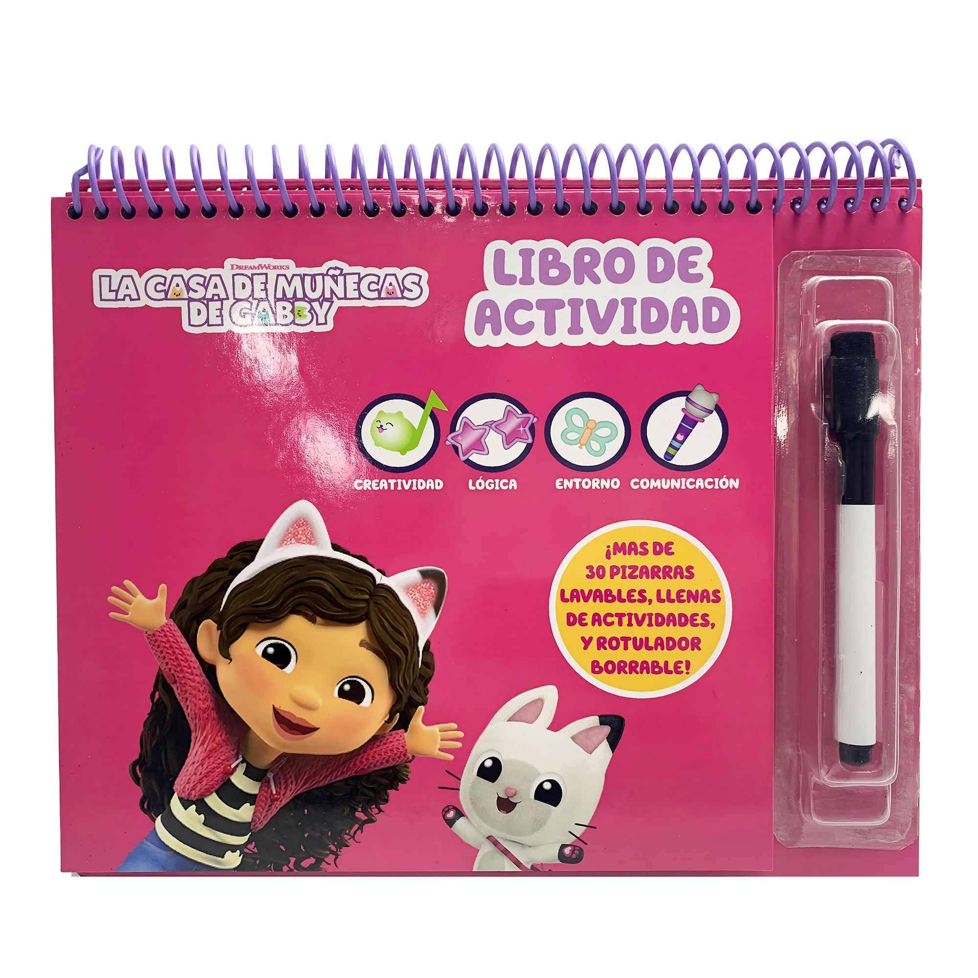 Libro de actividades Gabby’s Dollhouse ARTESCO