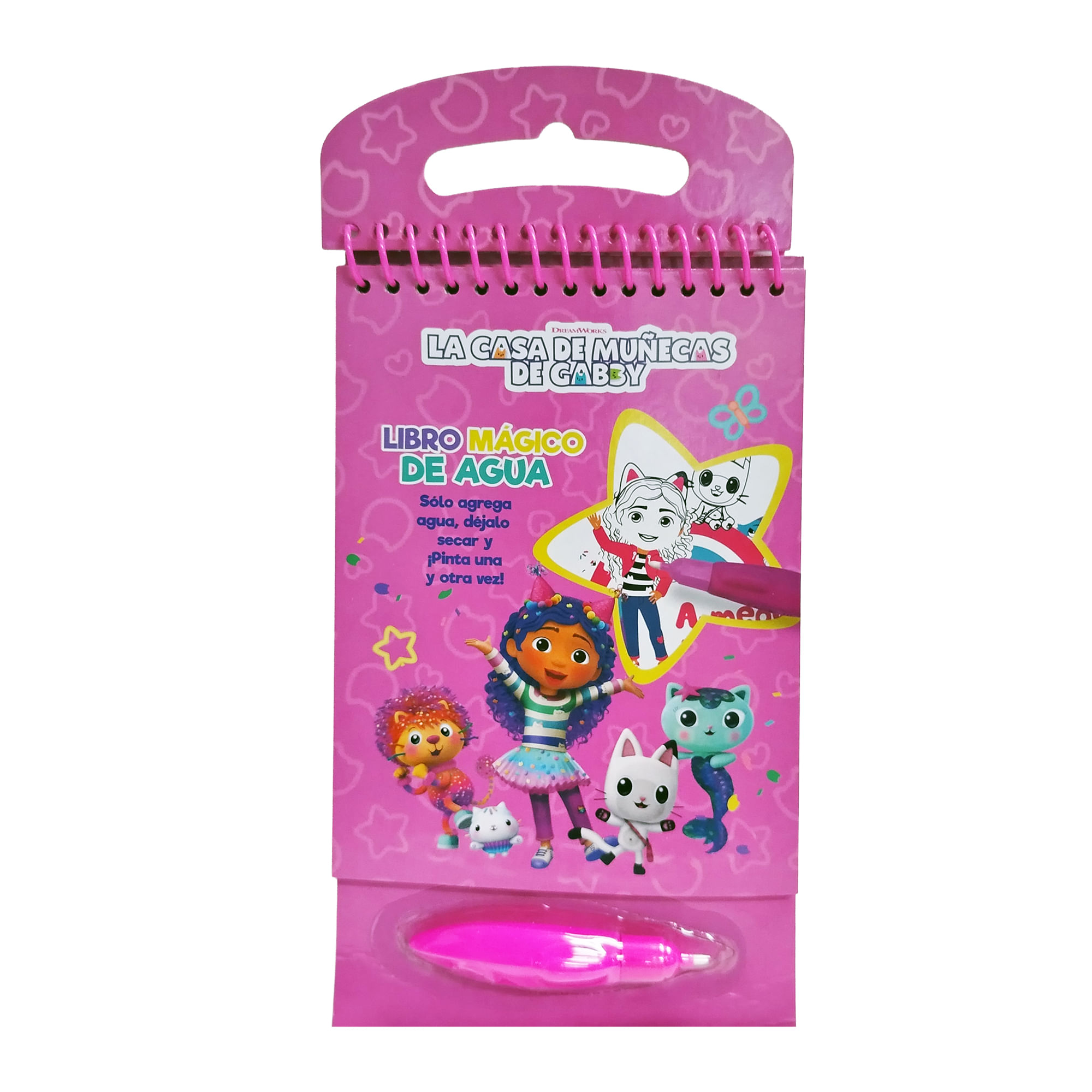 Libro mágico de agua Gabby’s Dollhouse ARTESCO