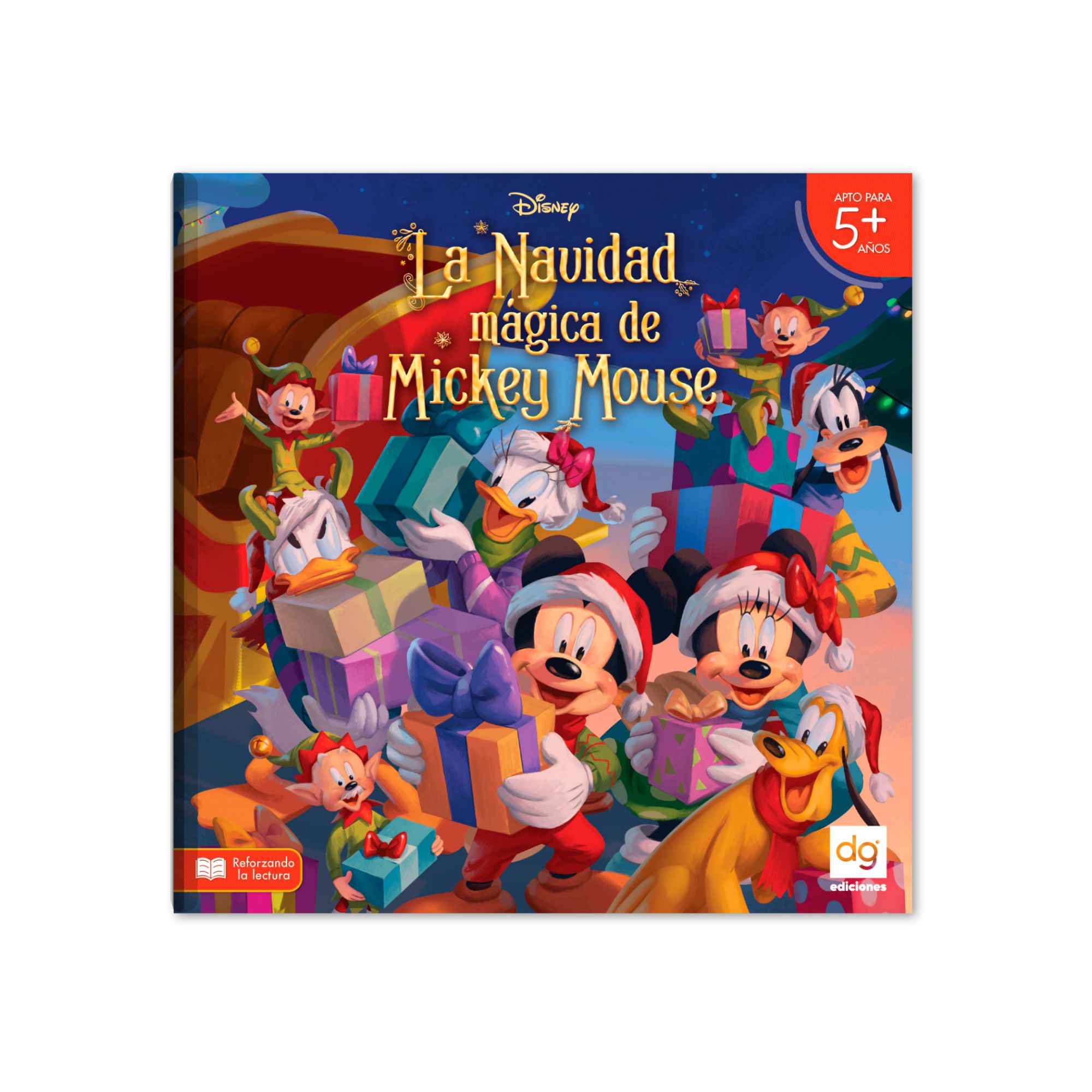 Libro Disney Navidad Mágica Mickey DISTRIBUIDORA GRÁFICA
