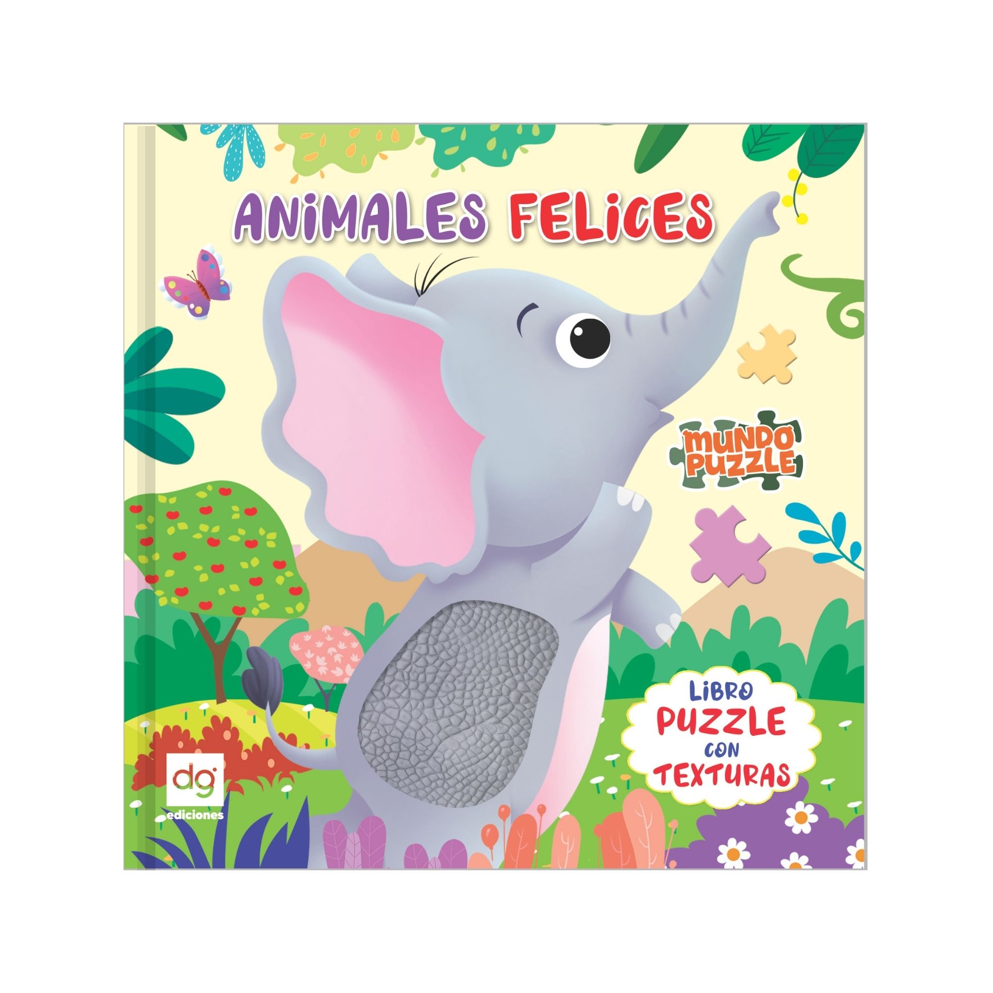 Libro puzzle sensorial Toca y Siente DISTRIBUIDORA GRÁFICA