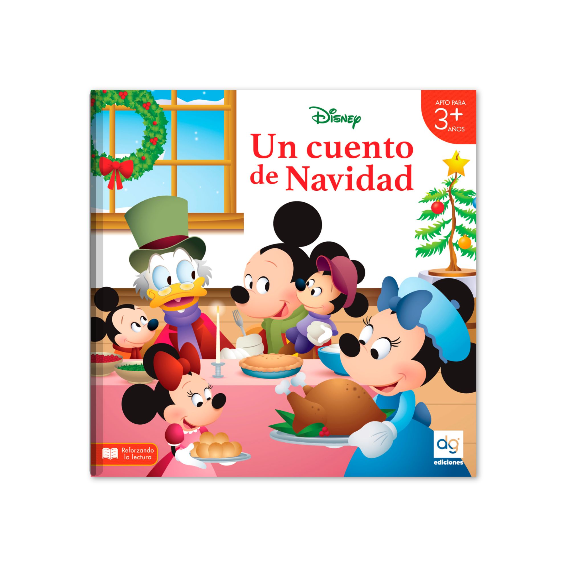 Libro Disney Un Cuento de Navidad DISTRIBUIDORA GRÁFICA