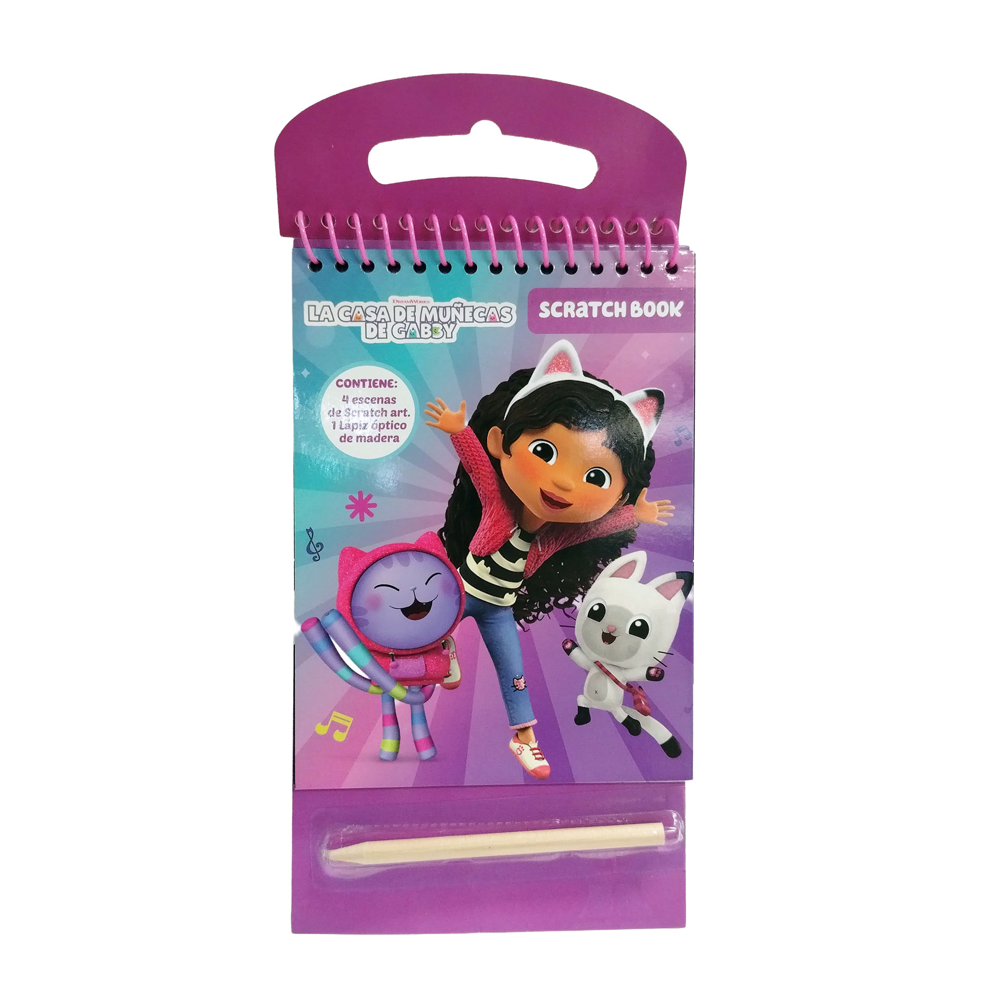 Scratch Book Gabby’s Dollhouse con palillo ARTESCO