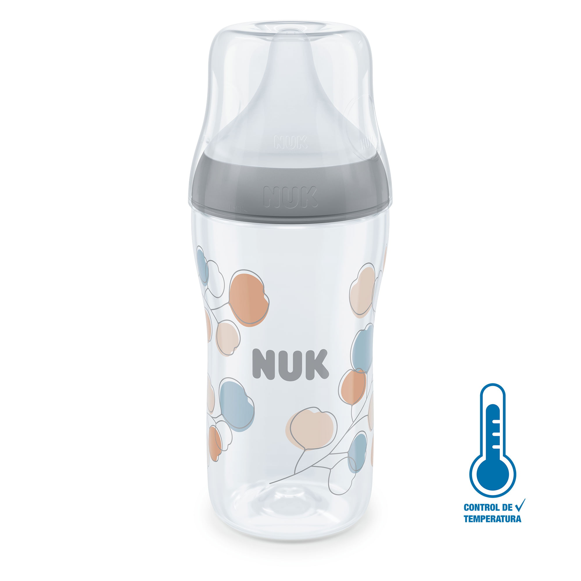 Biberón Perfect Match polipropileno 260ml diseño ramita NUK