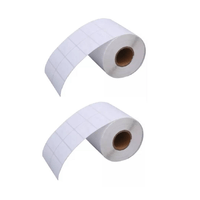 2 Rollos de 2000 etiquetas adhesivas térmico directo 50x25mm