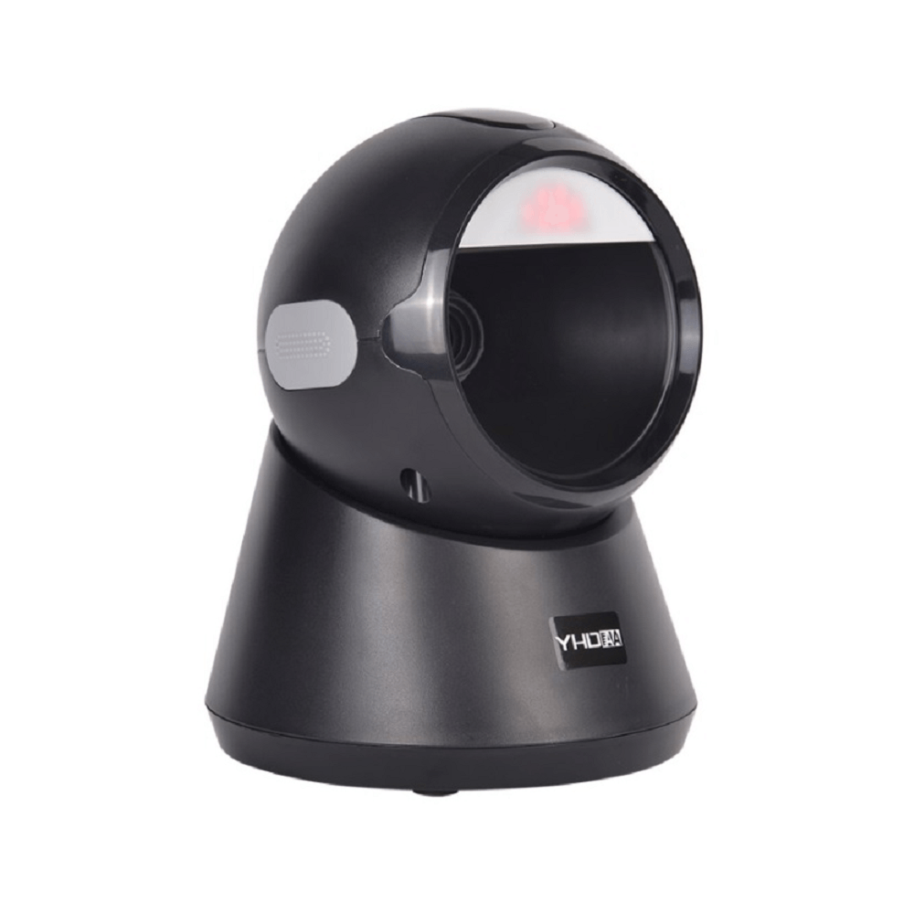 Lector escaner de código barras alámbrico usb de mesa 2d 1d yhd-9100d