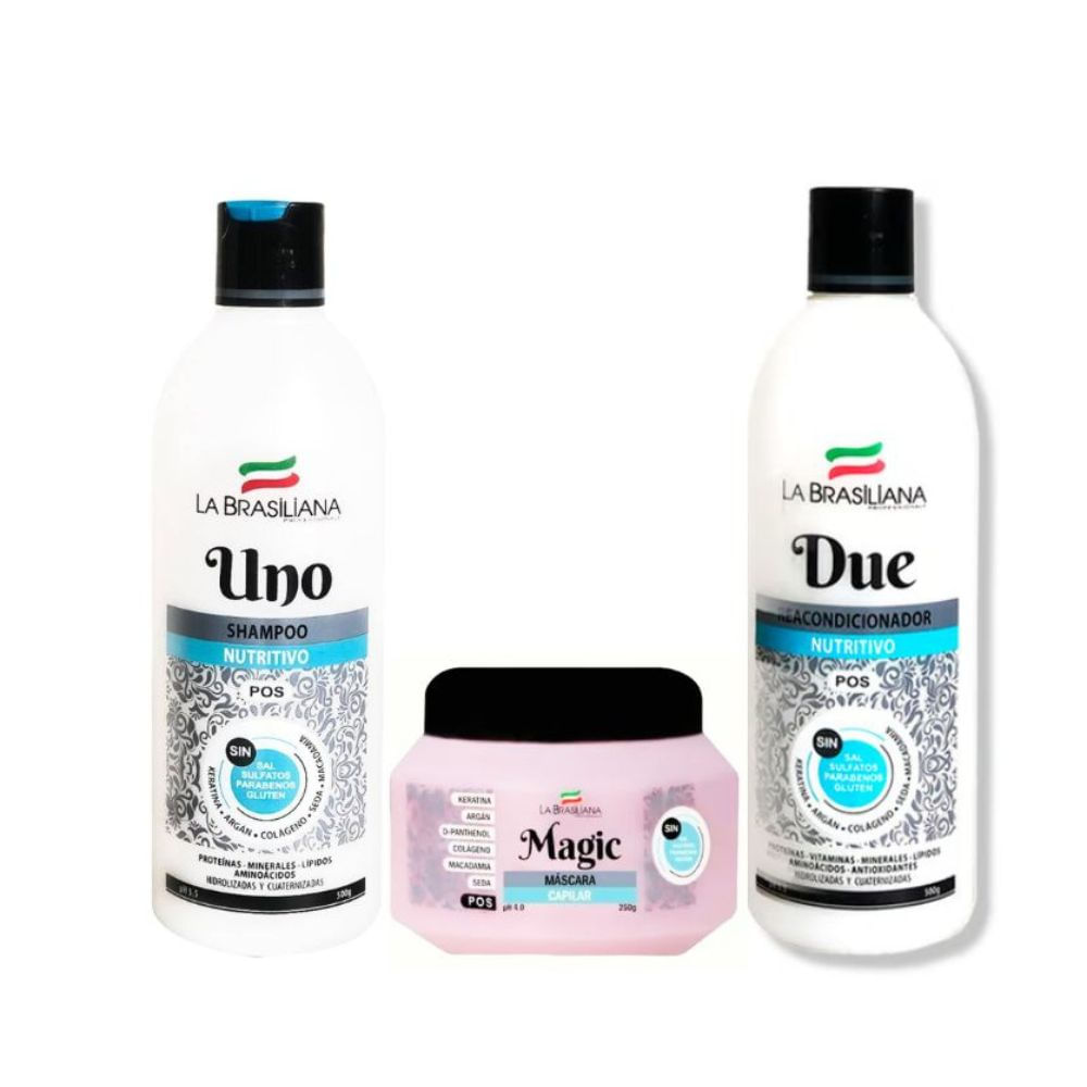 Kit Tratamiento Post Alisado La Brasiliana