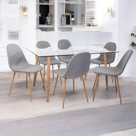 Juego De Comedor Tokio 6 Sillas