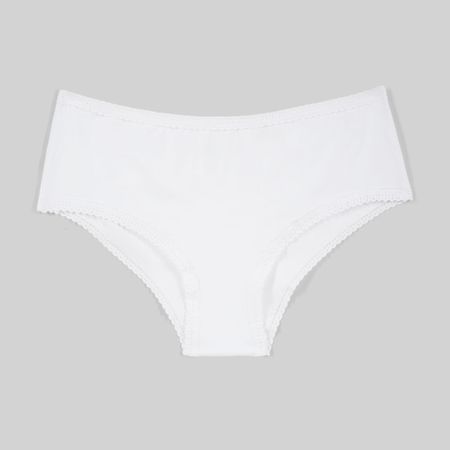 Calzón Mujer Hot Pant Hypnotic Blanco Talla XL
