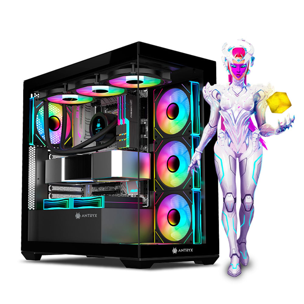 CPU GAMER AMD RYZEN 7 7800X3D 32GB DDR5 1TB RTX5070ti 16GB RGB MI PC LISTA - MIPCLISTA COMPUTADORA