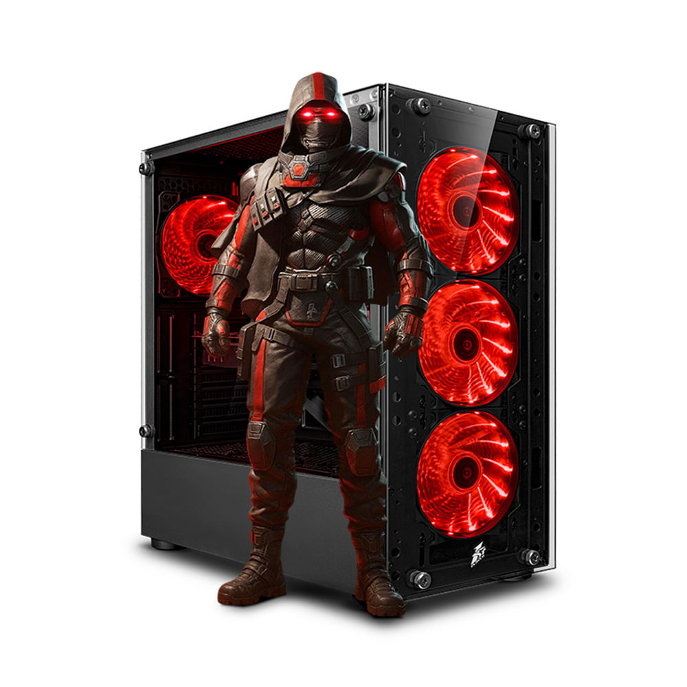 CPU Gamer AMD Ryzen 5 8600G 16gb DDR5 500GB Mipclista ryzen RED COMPUTADORA