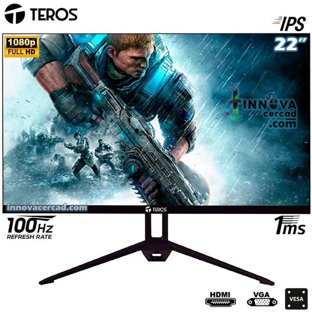 Monitor Teros TE-2121S 22 IPS Full HD 100hz 1ms HDMI VGA