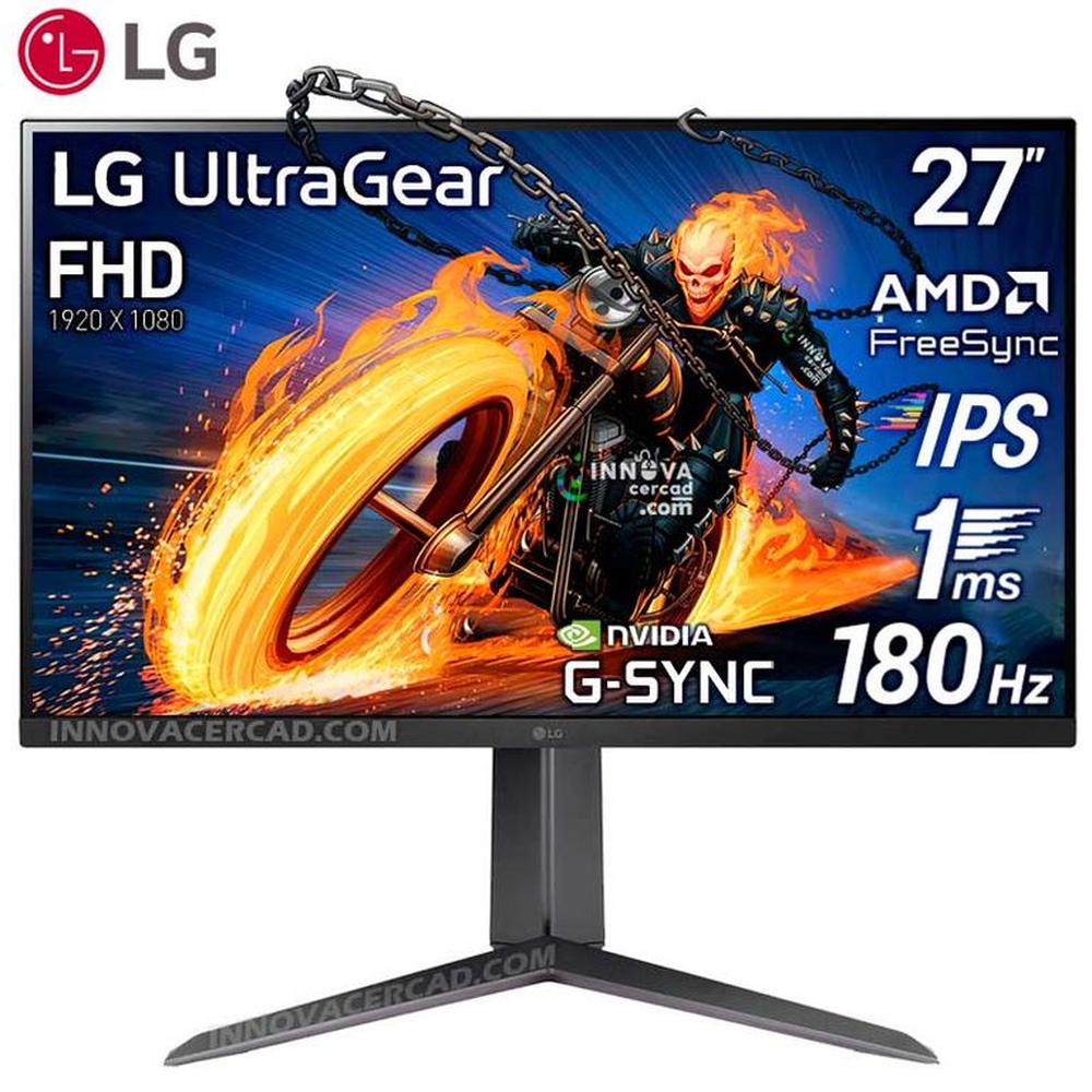 Monitor LG UltraGear 27GS65F-B 27"" Full HD IPS 180 Hz HDR10, G-sync
