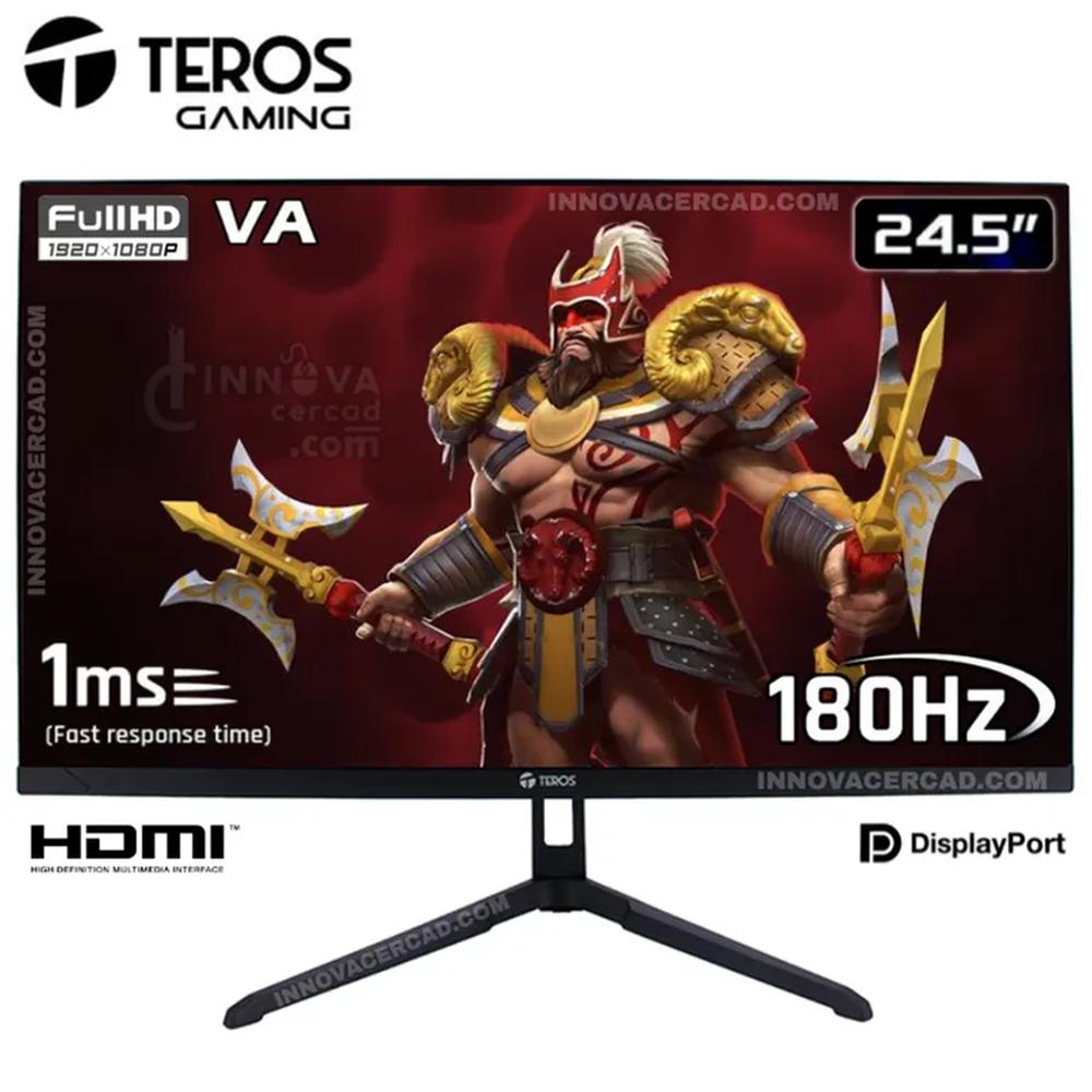 Monitor Gaming TEROS TE-2475G 245 FHD VA 180Hz 1ms HDMI DP