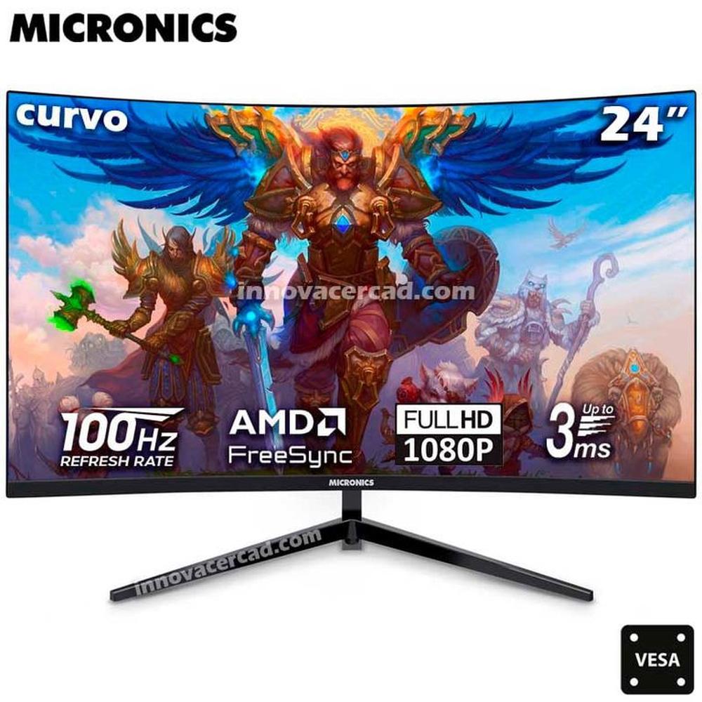 Monitor Micronics DG 24FC Gaming Curvo 24 Full HD 100hz 3ms FreeSync