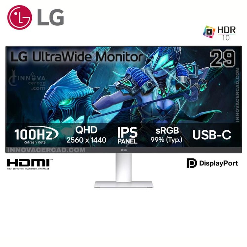 Monitor LG 29U531A-W, 29"" IPS Ultrawide, WFHD 2560 x 1080, 100Hz, 5ms.