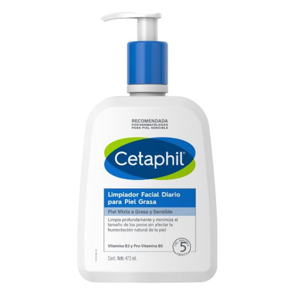 Cetaphil Limpiador Facial Diario Piel Grasa 473ml