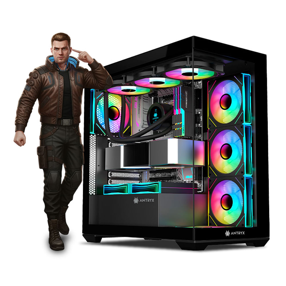 CPU GAMER RYZEN 9 7900X 32GB DDR5 1TB RTX5070ti 16GB RGB MI PC LISTA - MIPCLISTA COMPUTADORA