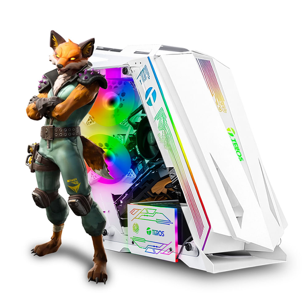 CPU Gamer AMD Ryzen 5 5500 16GB 500GB RTX3050 6GB Mipclista ryzen RGB COMPUTADORA