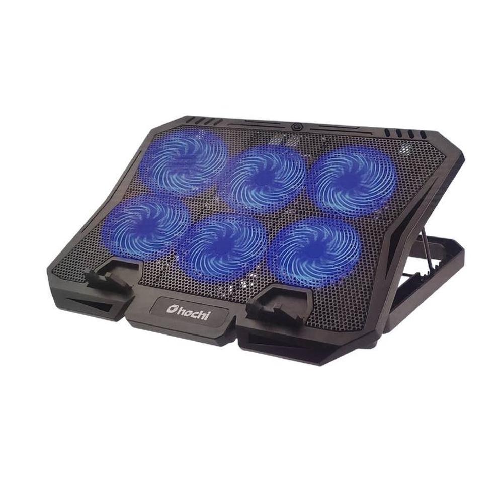 Soporte Cooler para Laptop hasta 17 Pulgadas Enfriador 6 ventiladores