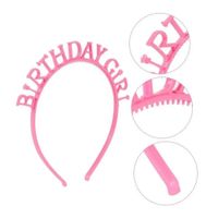 Vincha Feliz Cumpleaños Kawaii Verde