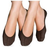 Pack X4 Medias Natural Invisibles Sin Costura