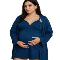 Pijama / Bata Maternidad  de embarazo y lactancia