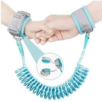 Pulsera Antiperdida Para Niños Celeste