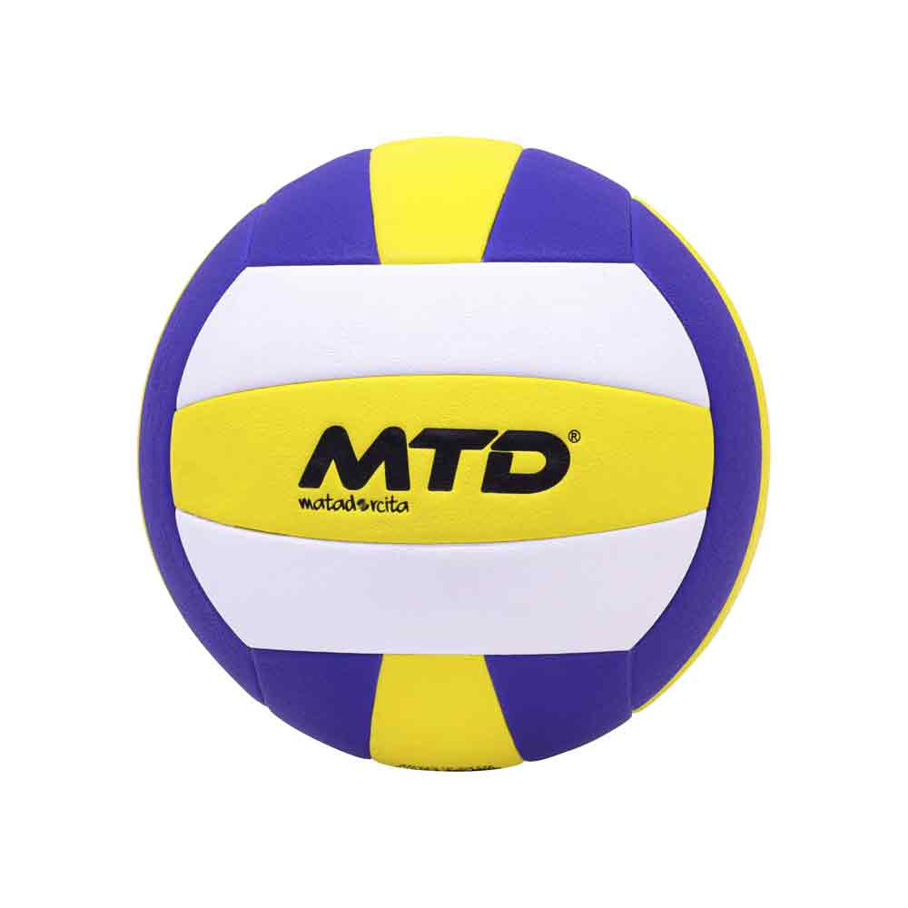 PELOTA P/VOLEY PU THERMO SELLADO HYGROSCOPIC Color AZUL/AMARILLO Talla 5