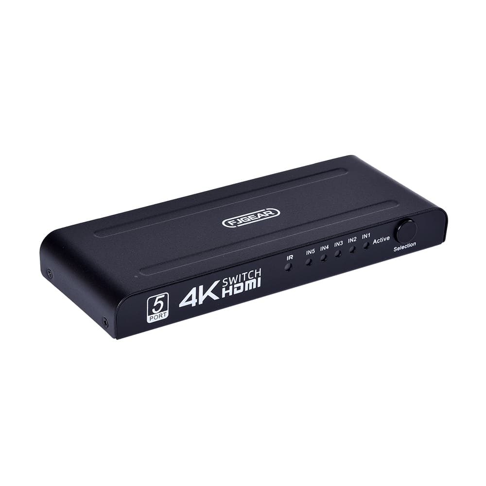 Switch HDMI KVM 5 en 1, 4K 1080p 3D, Control Remoto