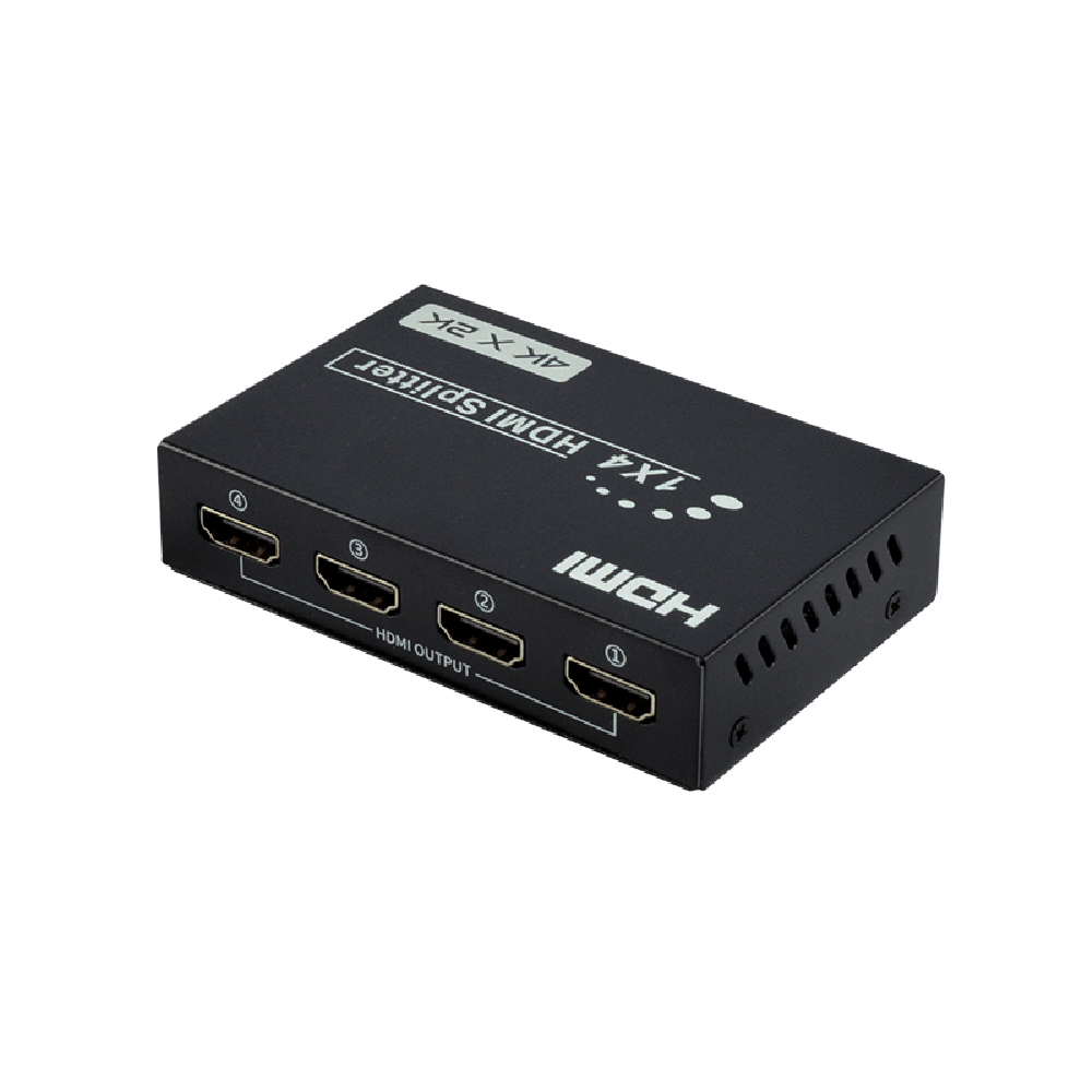 Divisor HDMI 1 entrada en 4 salidas 4K x 2K Con Audio, 3D