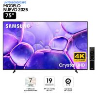 Televisor SAMSUNG 75 Pulg UN75U8000FGXPE CRYSTAL UHD 4K Smart TV 2025