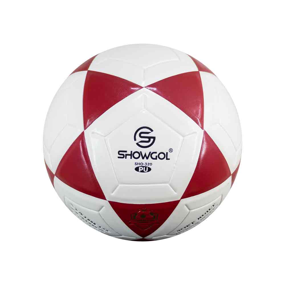 PELOTA PARA FUTBOL FT PU VULCANIZADO Color ROJO Talla 4