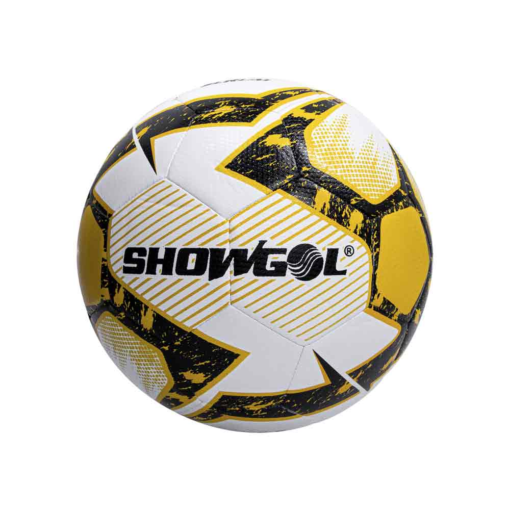 PELOTA P/FUTBOL SHOWGOL SCRUM Color BLANCO/AMARILLO Talla 5