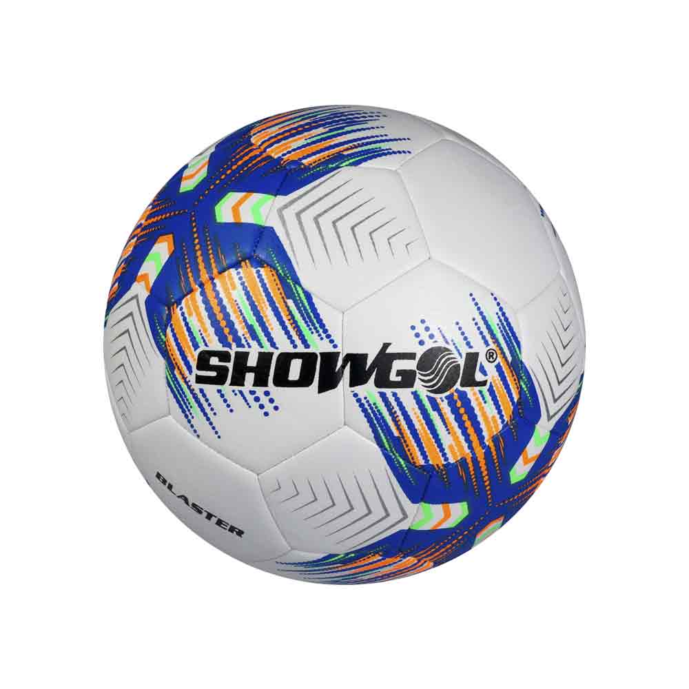 PELOTA P/FUTBOL SHOWGOL BLASTER Color NARANJA/AZUL Talla 3
