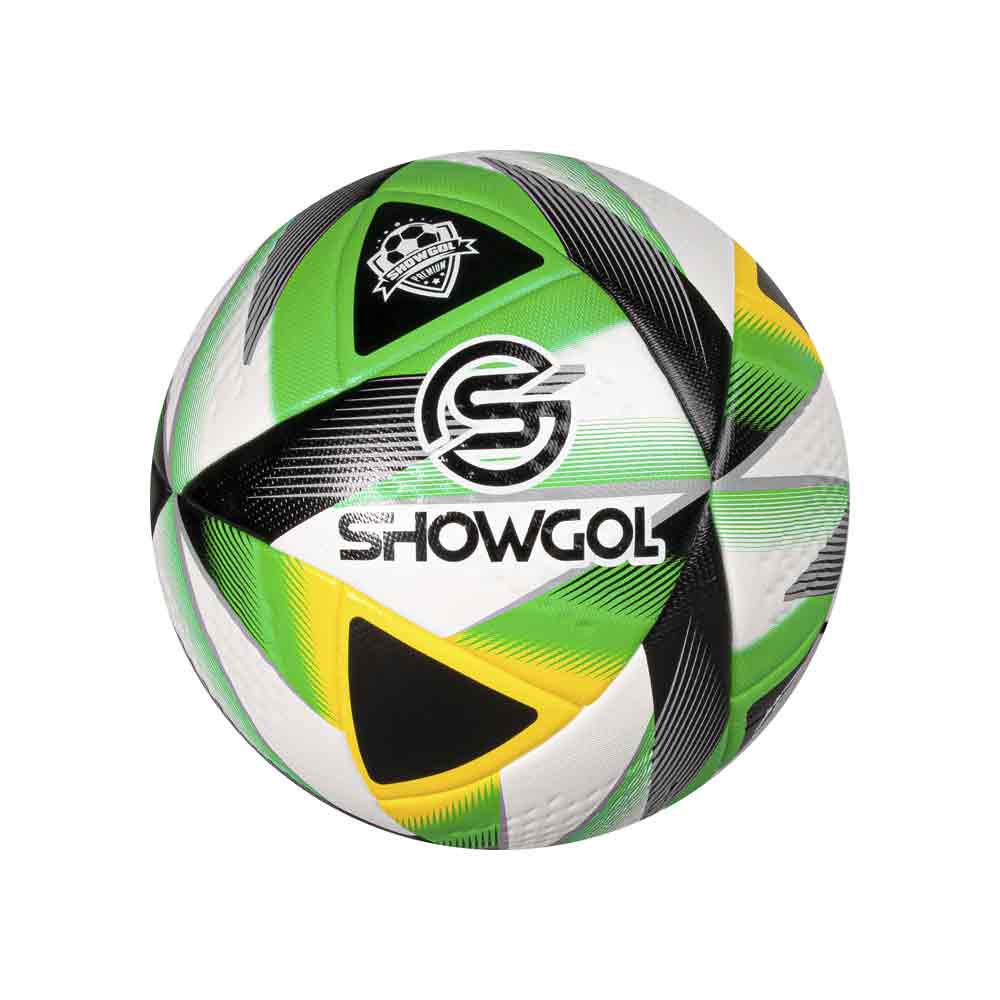PELOTA P/FUTBOL SHOWGOL PU THERMO SELLADO C Color VERDE Talla 5
