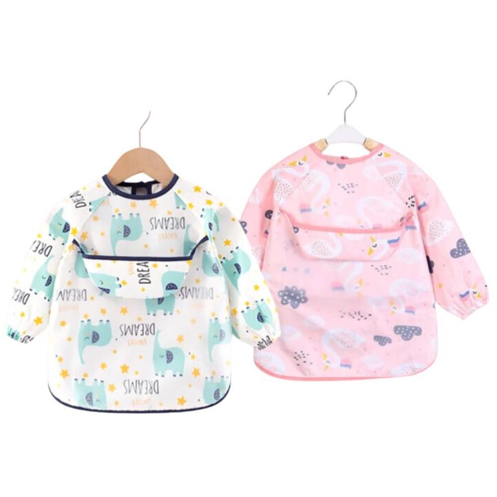 Babero Mandil Impermeable Para Niños