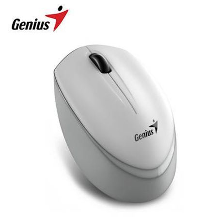 Mouse Genius Nx7009 inalámbrico Erg Gris  blanco