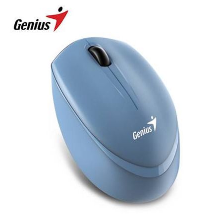 Mouse Genius Nx7009 inalámbrico Erg Gris azul