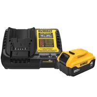 Starter Kit Bateria 4.0 Ah - Cargador de Batería Ion Litio 12V -20V Dewalt DCB204-K3